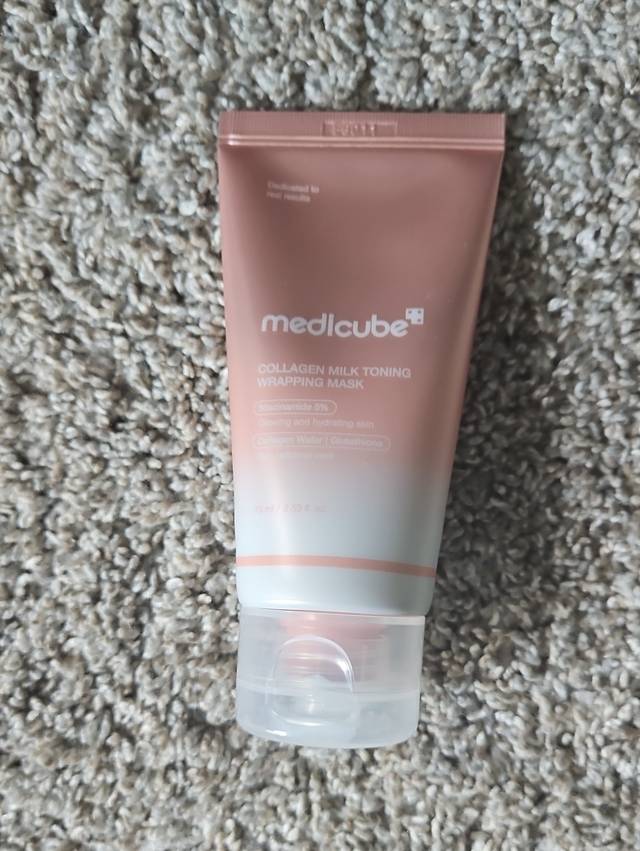 Medicube Collagen Milk Toning Wrapping Mask - Pink